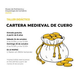 Taller sobre certera medieval de cuero.