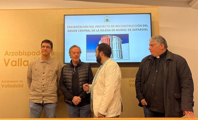 Presentación del proyecto de reconstucción del ábside de la iglesia de Muriel de Zapardiel.
