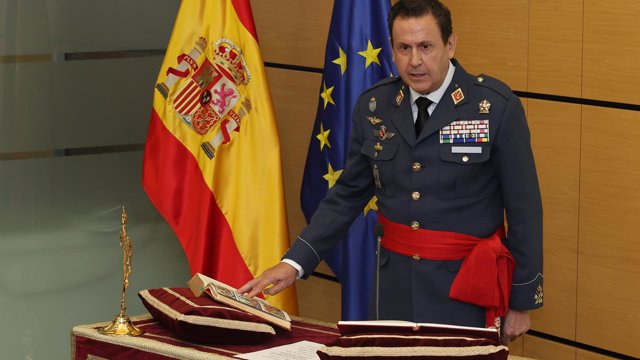 Archivo - Toma de posesión del director general de Estrategia e Innovación de la industria de Defensa, Miguel Ivorra, a 23 de septiembre de 2024. Madrid (España).