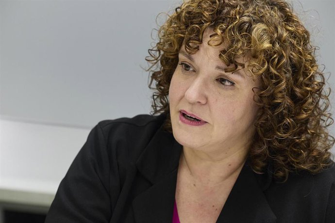 Archivo - La secretaria general de UGT Madrid, Susana Huertas Moya.