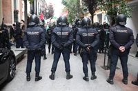 Delegación del Gobierno investigará las cargas contra manifestantes por la Educación en el acto de Ayuso