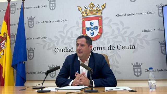 Archivo - El portavoz del Gobierno de Ceuta, Alejandro Ramírez.