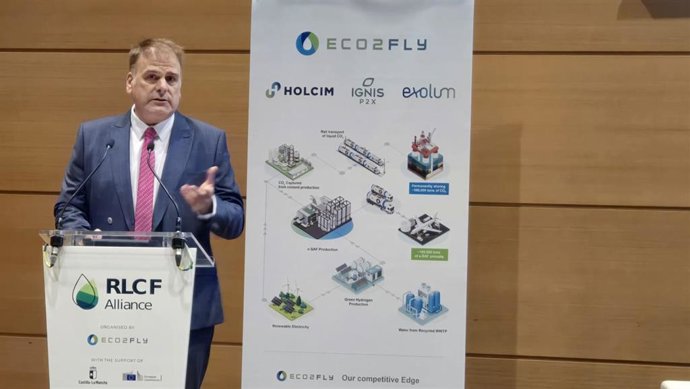 El director general de Transición Energética, Alipio García, en el encuentro regional sobre combustibles renovables.