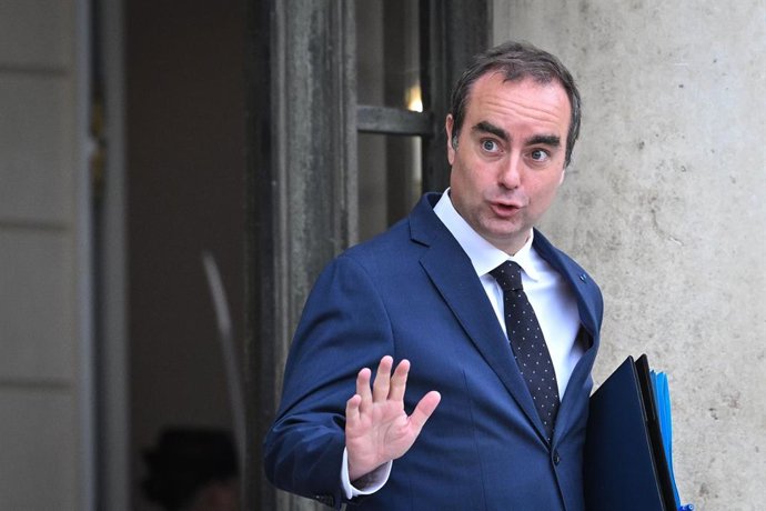 Archivo - Arxiu - El primer ministre de França, Sebastian Lecornu, després d'una reunió del Govern francés el 31 d'agost del 2026