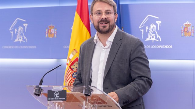 El portavoz adjunto de Sumar en el Congreso, Alberto Ibáñez
