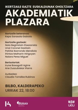 UEUk 'Akademiatik plazara' dibulgazio ekitaldia egingo du ostegunean Bilbon