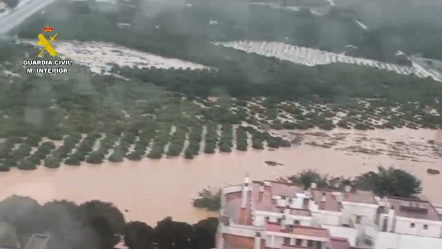 Hallan el cadáver de un agricultor en la Marjal de Pego-Oliva tras las inundacio