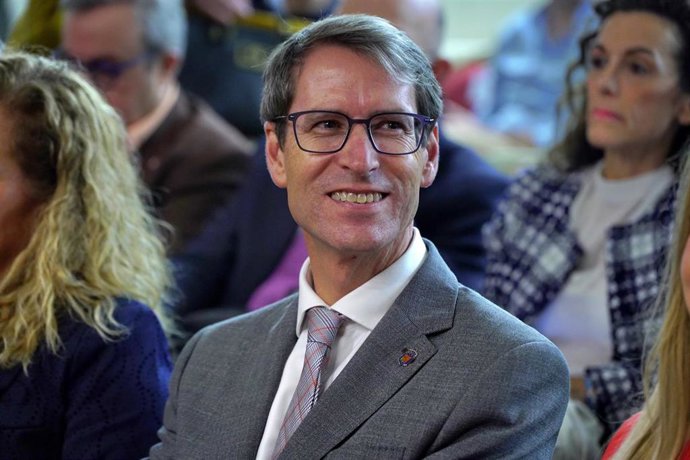 Archivo - El presidente de La Rioja, Gonzalo Capellán.