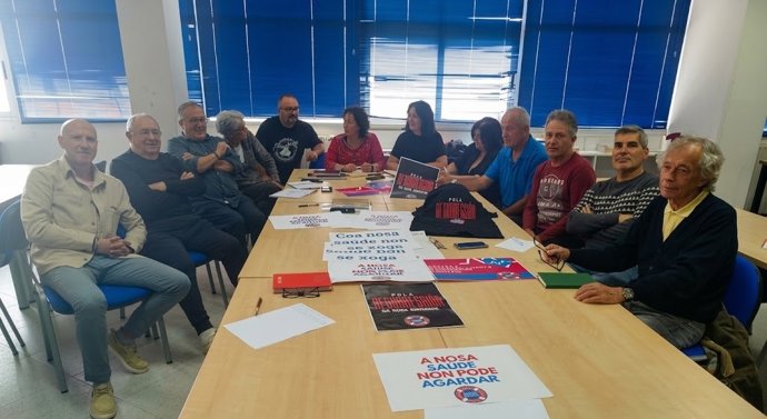 Reunión de la plataforma de A Mariña en defensa de la sanidad pública