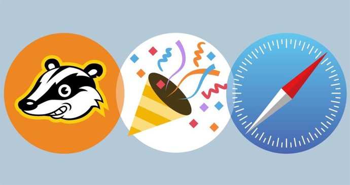 La extensión Privacy Badger para Safari en macOS.