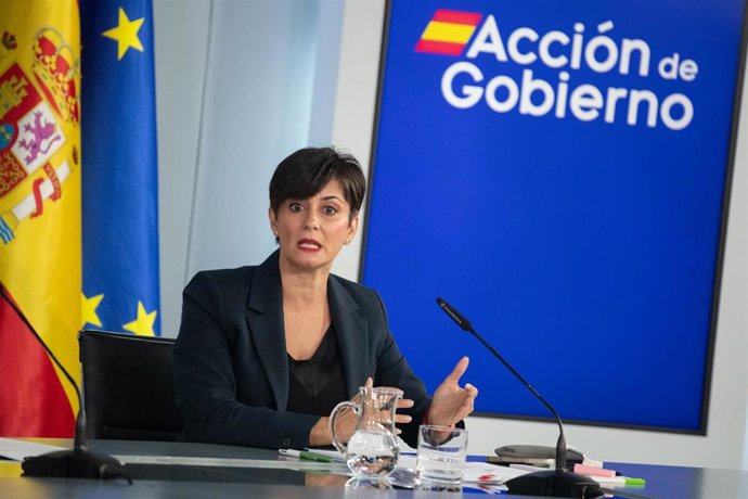 La ministra de Vivienda, Isabel Rodríguez.