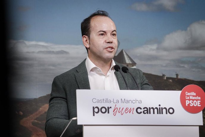 Sergio García Navas en rueda de prensa.