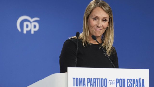 Archivo - La vicesecretaria de Coordinación Sectorial del PP, Alma Ezcurra