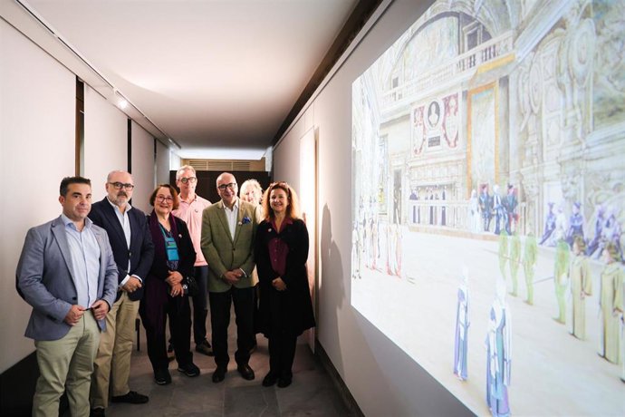 Presentación de la exposición audiovisual ‘El sueño de una princesa del Renacimiento. María de Hungría’ .
