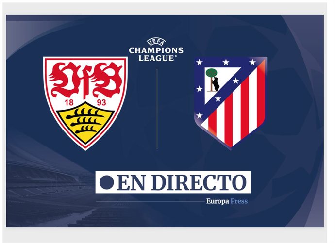 Onces Iniciales probables: VfB Stuttgart - Atlético de Madrid: resumen y estadísticas del partido de Fase de Grupos (III) de Champions