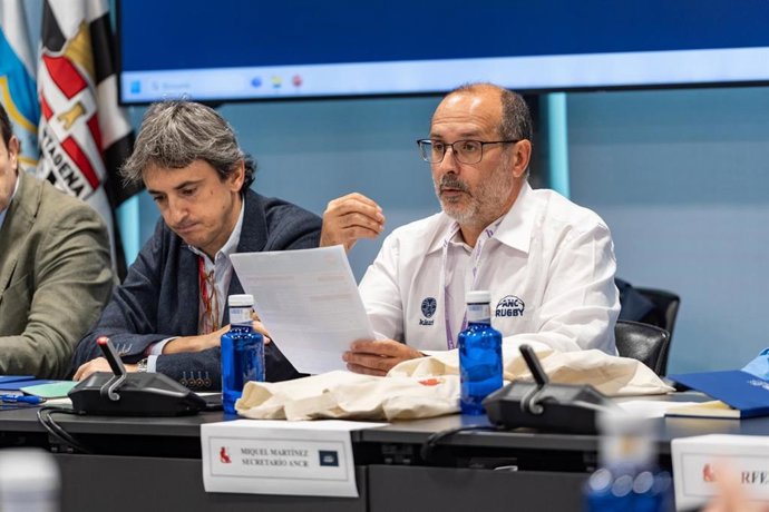 Miquel Martínez, secretario de la Asociación Nacional de Clubes de Rugby (ANCR).