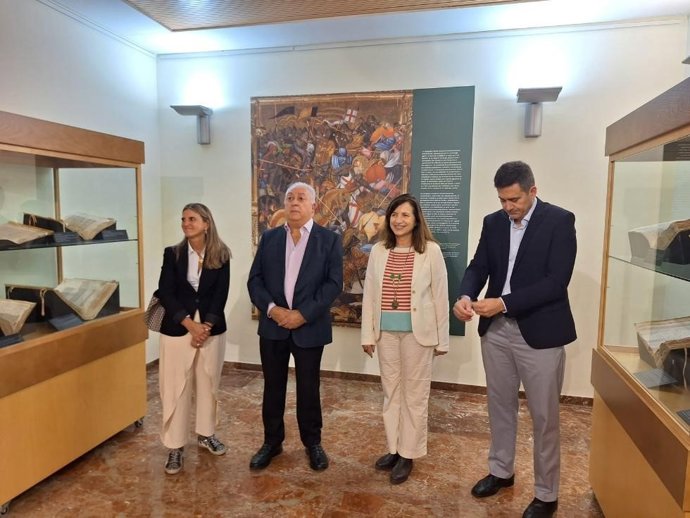 El Archivo del Reino de València reúne documentos e imágenes sobre Jaume I con motivo del 750 aniversario de su muerte