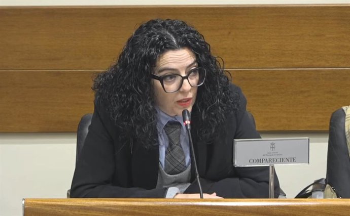 La consejera de Cultura, Política Llingüística y Deporte, Vanessa Gutiérrez.