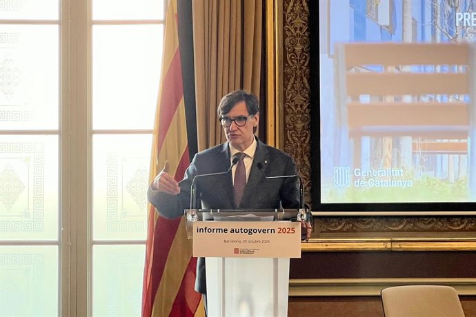 El president de la Generalitat, Salvador Illa