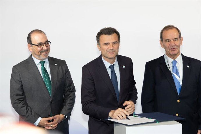 Bruno García tras la firma de la Alianza Iberoamérica 500+.