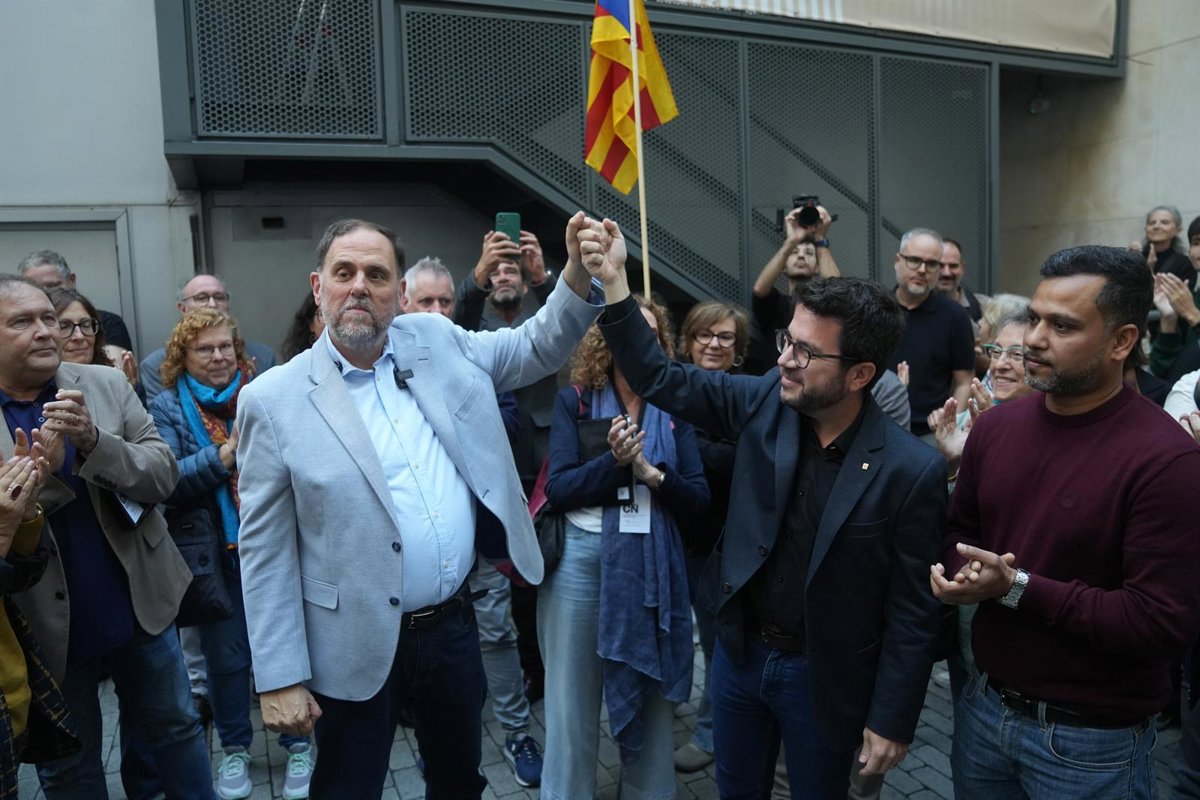 Junqueras celebra que «la política vuelve al terreno de la política» con la amnistía