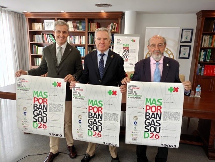 Presentación de la campaña de envío de ayuda sanitaria internacional a la región de Bangassou.