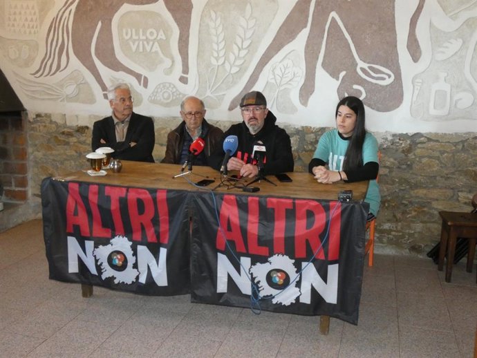 Rueda de prensa de la plataforma Ulloa Viva