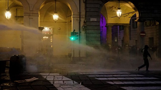 Imagen de archivo de protestas en Turín (Italia) a 17 de octubre de 2026