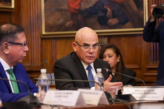 Archivo - Perú.- Ministro de Justicia sustenta presupuesto de más de S/ 2,500 millones para 2027