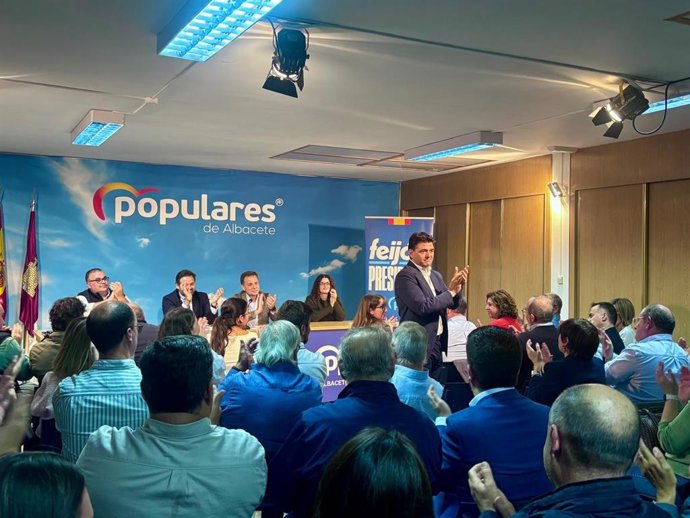 Junta Directiva del PP que elige al primer teniente de alcalde de Albacete encabeza la lista del Partido Popular al Congreso por la provincia.