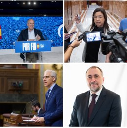 Cabezas de cartel al Congreso del PP por Galicia.