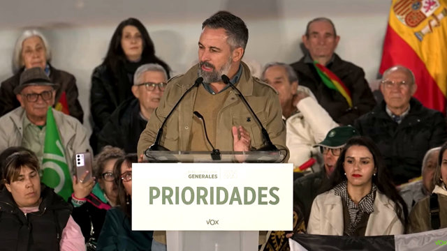 Abascal advierte de que velará para que el proceso electoral sea "limpio" y pide