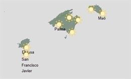 El tiempo hoy, miércoles 21 de octubre, en Baleares.