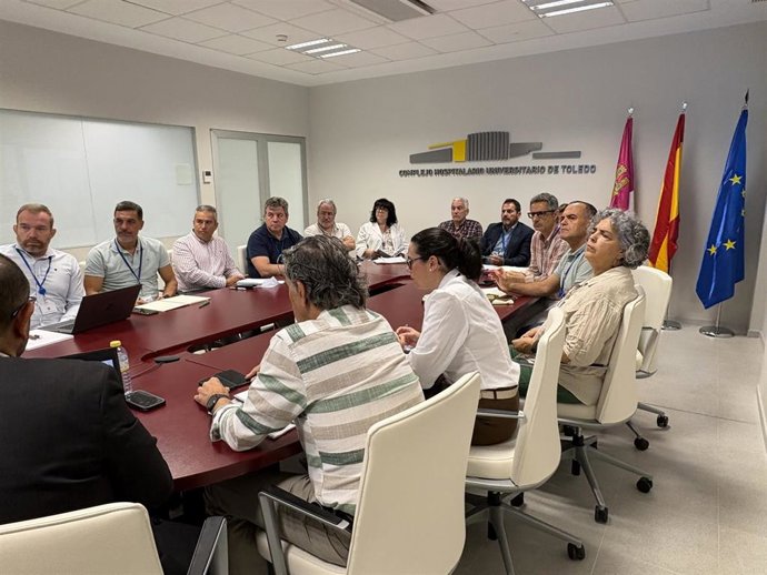 Reunión de uno de los siete grupos de trabajo del proceso participativo.