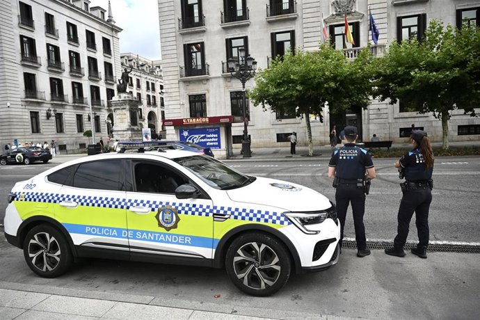 Archivo - Imagen de recurso de la Policía Local de Santander, a 17 de julio de 2026, en Santander, Cantabria (España).