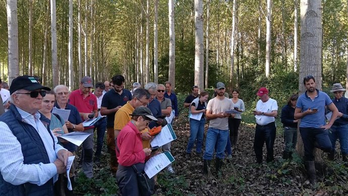 Jornada organizada por el Institut pour le Développement Forestier (IDF) en la que se ha conocido y probado AppPopuli+, en la región francesa de Pays de la Loire.