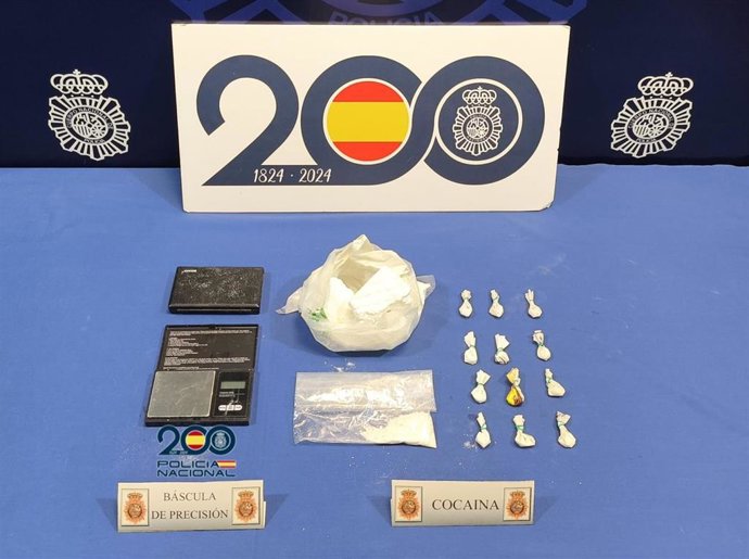 Artículos intervenidos a un varón mientras se encontraba ingresado en el Hospital Río Hortega de Valladolid.