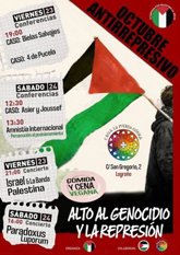 Foto: Este viernes y sábado se desarrollan unas jornadas contra la represión del activo propalestino