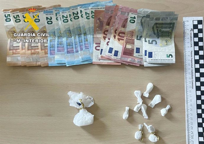Droga y dinero intervenidos en Astillero