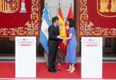 Foto: Ayuso se reunirá este miércoles por la tarde con Milei en las dependencias de Canal