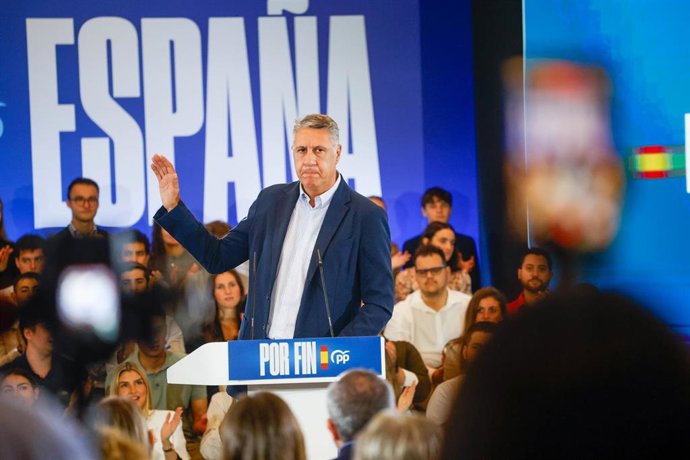 Archivo - El alcalde de Badalona (Barcelona) y candidato del PP por Barcelona a las elecciones generales del 29 de noviembre, Xavier García Albiol