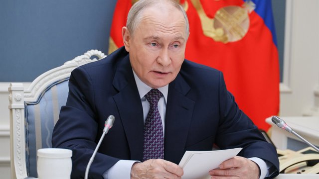 El presidente de Rusia, Vladimir Putin, durante un acto en Moscú.