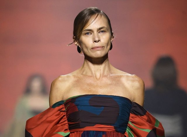 Verónica Blume en el desfile de Surkana en la 080 de Barcelona