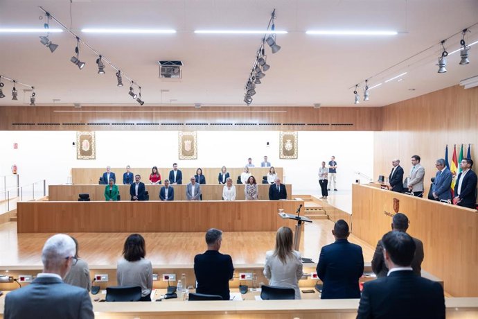 Pleno ordinario de octubre en la Diputación de Málaga.