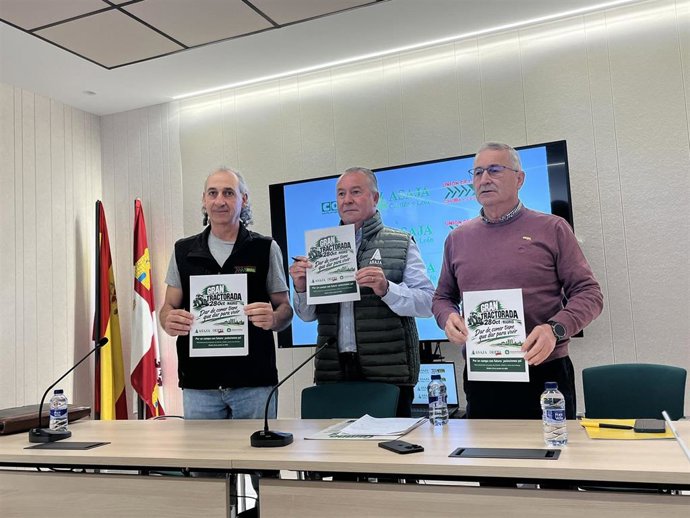 Presentación de las medidas propuestas por ASAJA, COAG Y UCCL