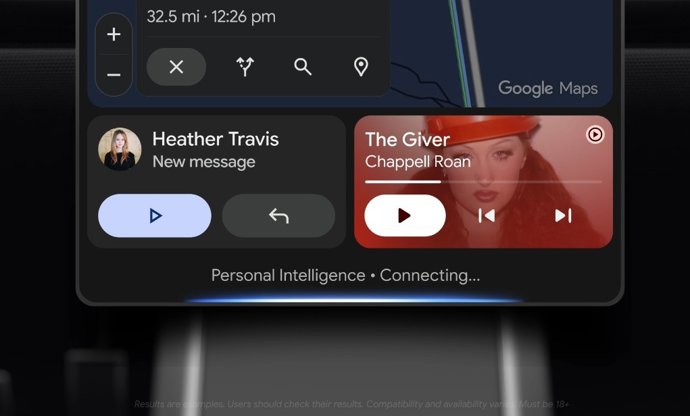 Android Auto con Gemini Personal Intelligence.