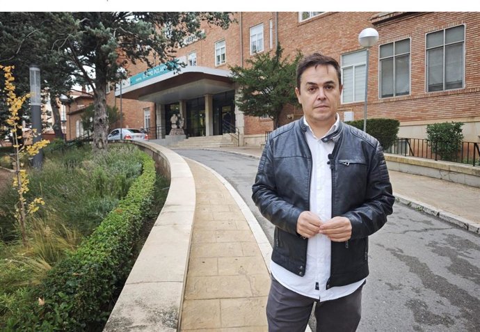Pedro Polo, diputado socialista de las Cortes de Aragón.