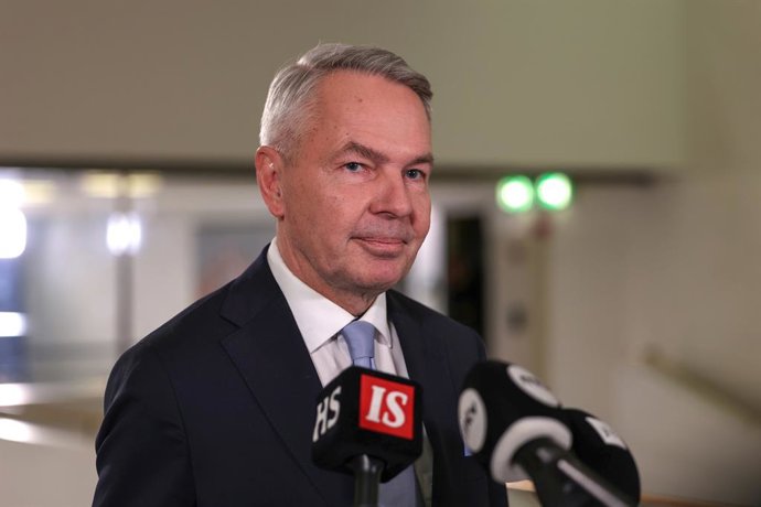 Archivo - February 11, 2024, Helsinki, Uusimaa, Finland: On February 11, 2024, thee second round of presidential elections took place in Finland, as a result o whih Alexander Stubb became president of Finland..Presidential candidate Pekka Haavisto answers