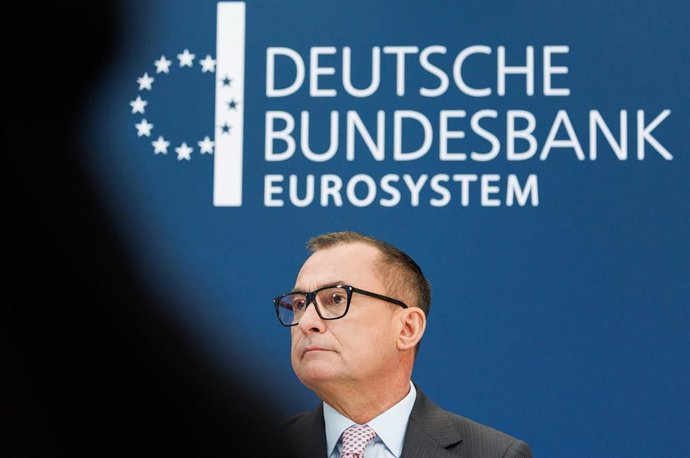 Archivo - 05 March 2026, Hess, Frankfurt/Main: Joachim Nagel, President of the Deutsche Bundesbank, addresses the audience at the institution's press conference on the 2025 Annual Report. Photo: Hannes P. Albert/dpa