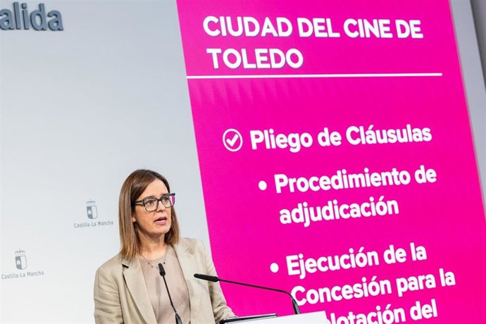 La portavoz del Gobierno de C-LM, Esther Padilla.